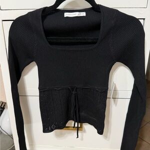 Altar'd State Black Sweater Cardigan